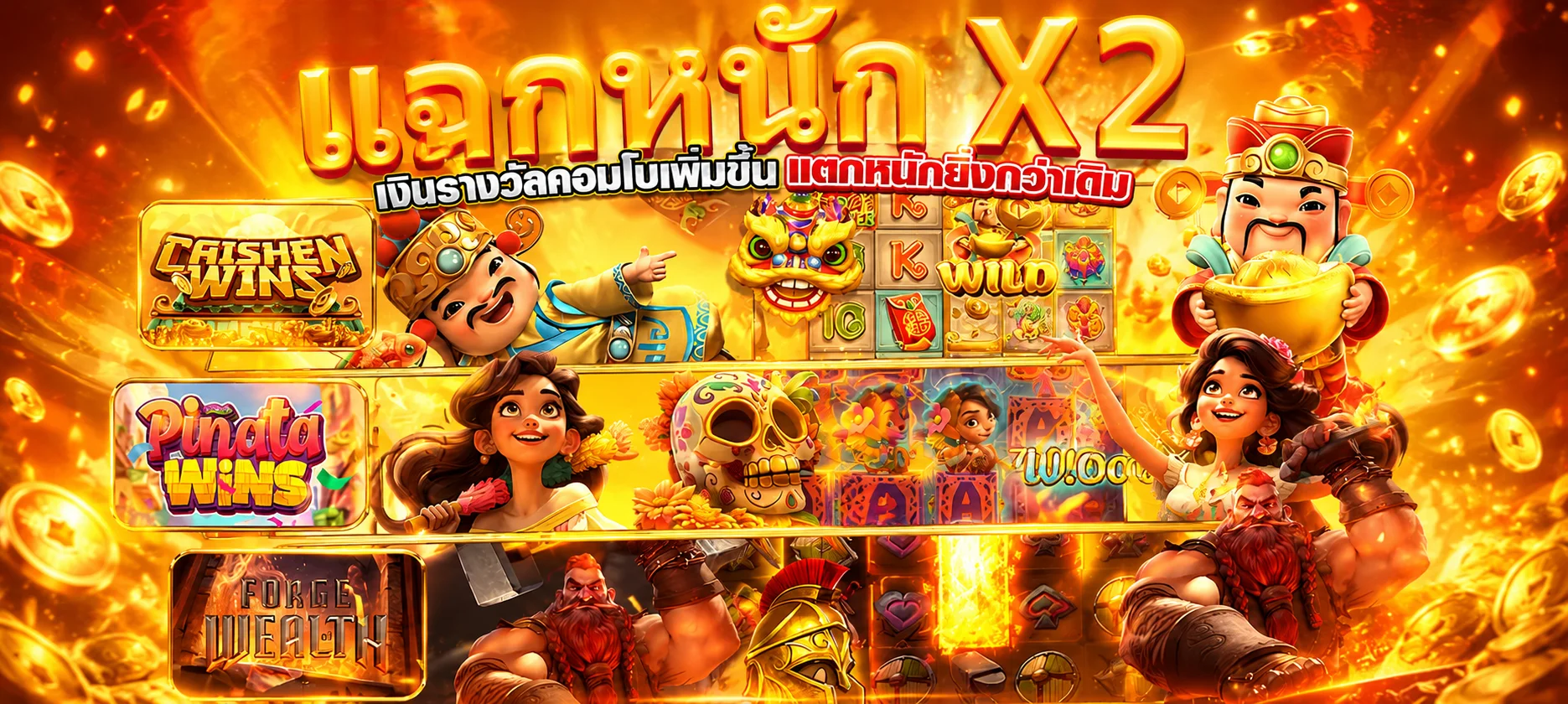 ค่ายเกมสล็อตชั้นนำที่ให้บริการบน FOX333