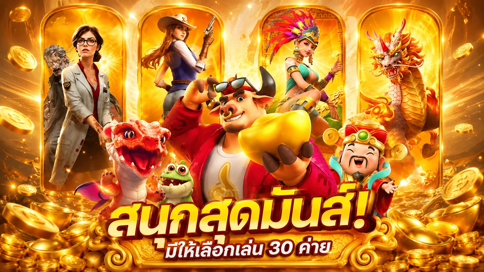 สล็อตออนไลน์ FOX333 รวมทุกค่ายเกมดัง
